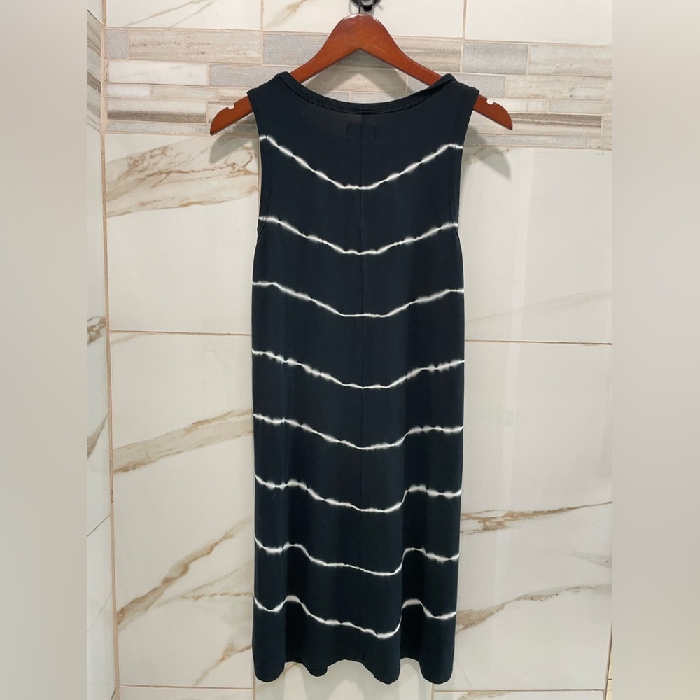 Thread & Supply for Anthropologie Black White Midi Dress | Women’s Medium - Picture 6 of 11